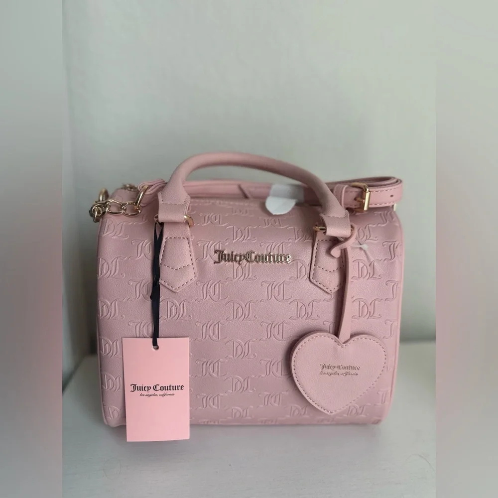 Juicy Couture Pink Diamond Fame Satchel - Picture 1 of 3